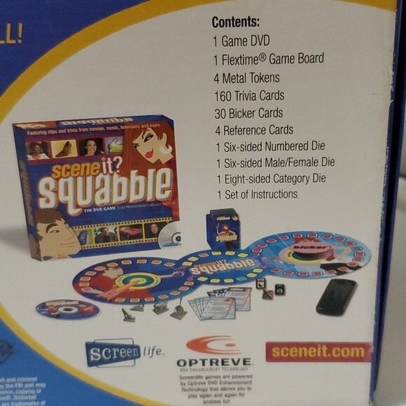 Scene It Squabble Board Game - Picture 5 of 5